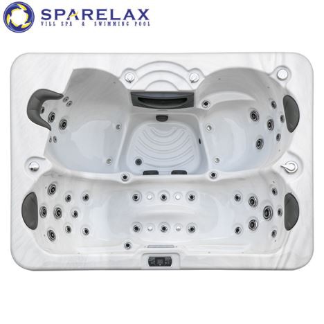ঘূর্ণি স্পা 4 ব্যক্তি কর্নার হট টব